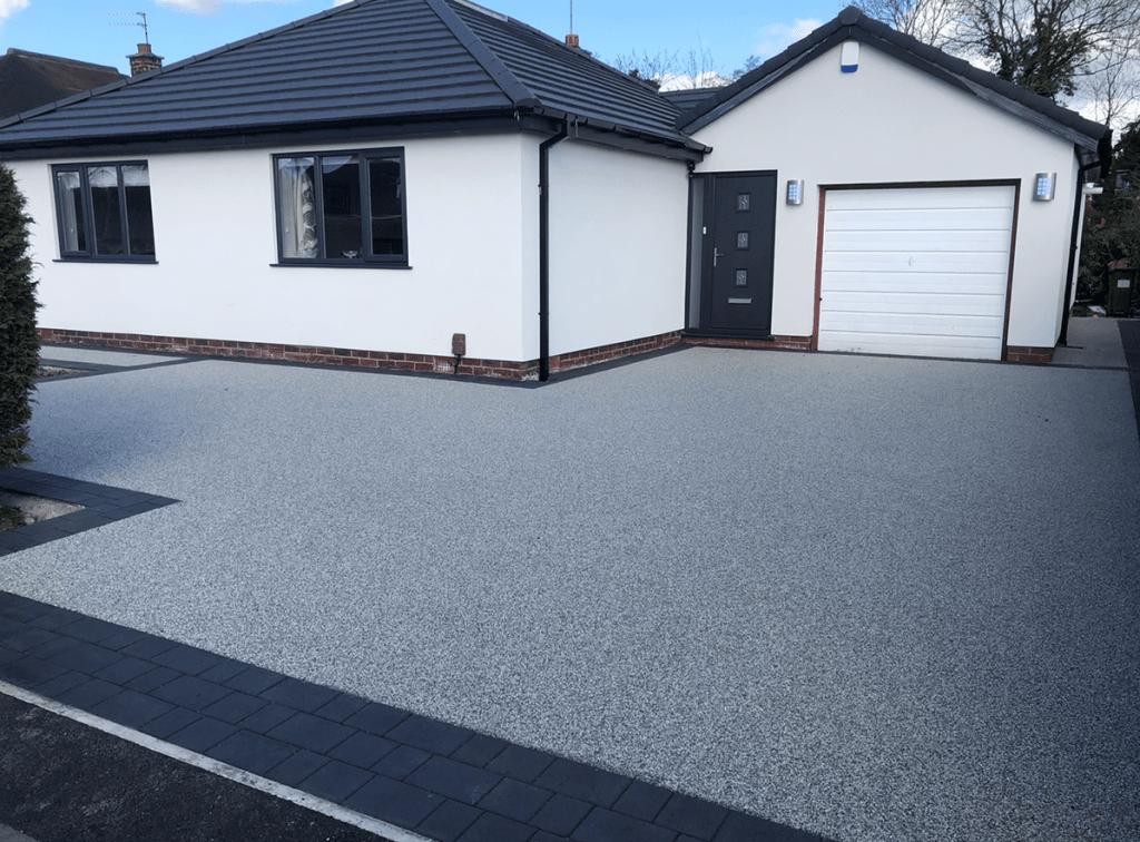 Block paving installation
